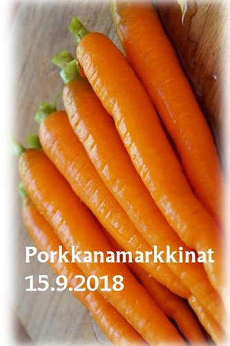 Porkkanamarkkinat Tuomiokirkonmäellä Porkkanamarkkinat Tuomiokirkonmäellä