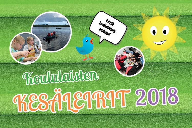 Ilmoittautuminen Leirikesään 2018 Ilmoittautuminen Leirikesään 2018