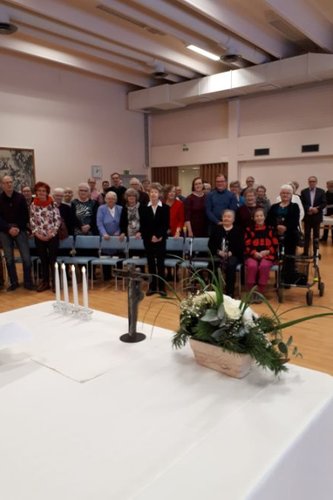 Messu 130119 Puijonlaakson toimintakeskuksessa
