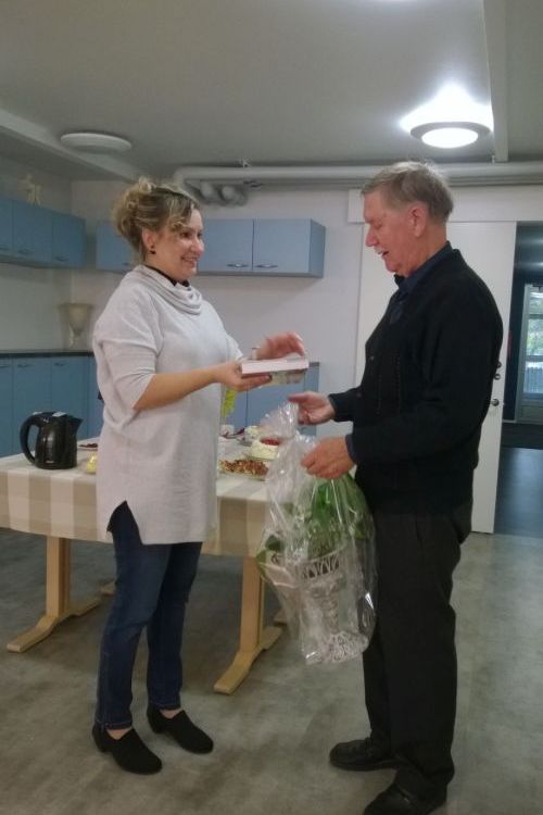 Vastuuryhmän muistamiset