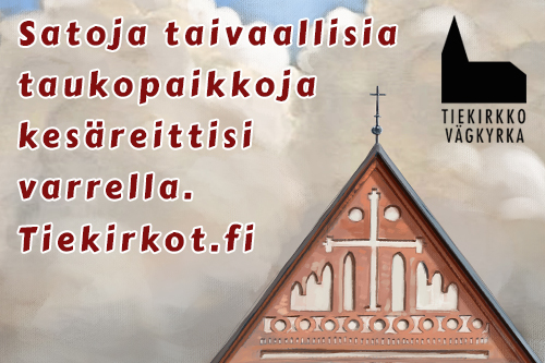 Satoja taivaallisia taukopaikkoja kesäreittisi varrella. Tiekirkot.fi