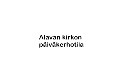 Alavan kirkon päiväkerhotila