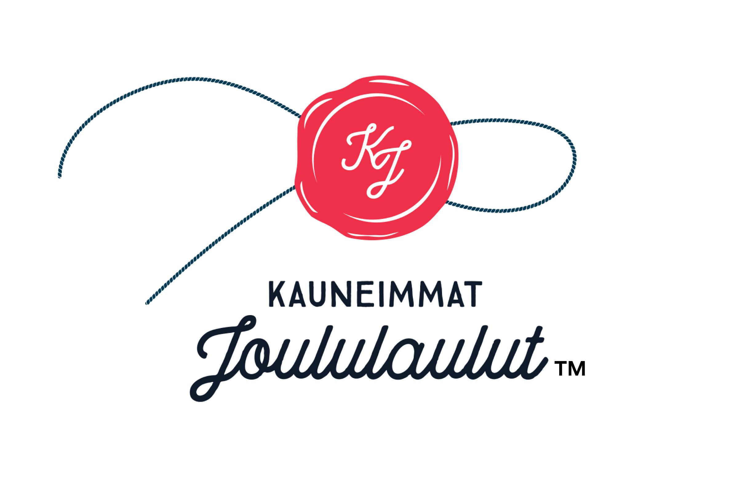 Kauneimmat joululaulut LIVE Kauneimpien Joululaulujen logo.