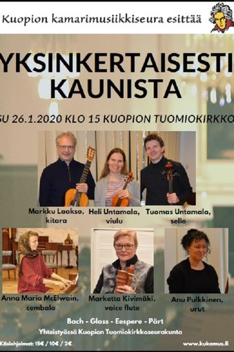 Yksinkertaisesti kaunista - kamarimusiikkia Tuomiokirkossa