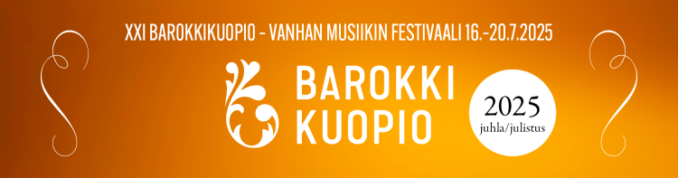 Barokki- Kuopion konsertti: Bachin loisteessa Barokki-kuopion juliste