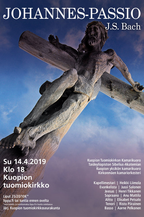 J.S.Bach: Johannes Passion liput jo myynnissä netissä J.S.Bach: Johannes Passion liput jo myynnissä netissä