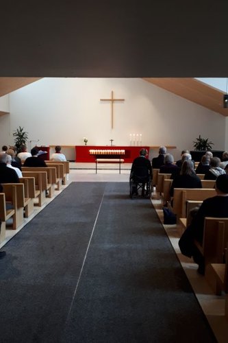Pyhän Markuksen kappelissa 031119
