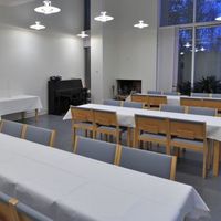 Männistön Pyhän Johanneksen kirkon takkahuone Männistön Pyhän Johanneksen kirkon takkahuone