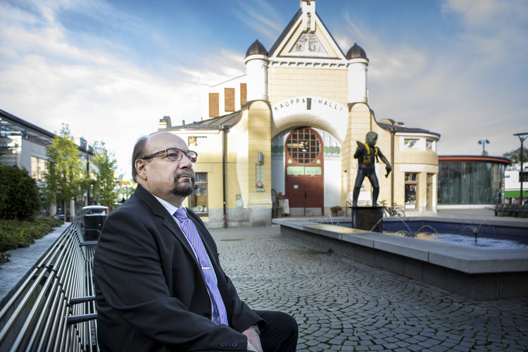 kuvassa Timo Korhonen