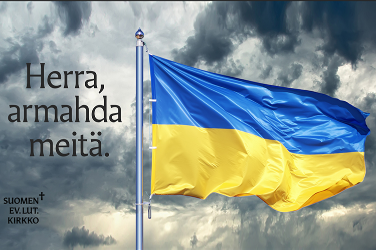 ukrainan lippu