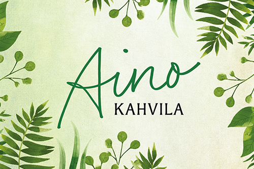 Kesäkahvila Ainon logo.