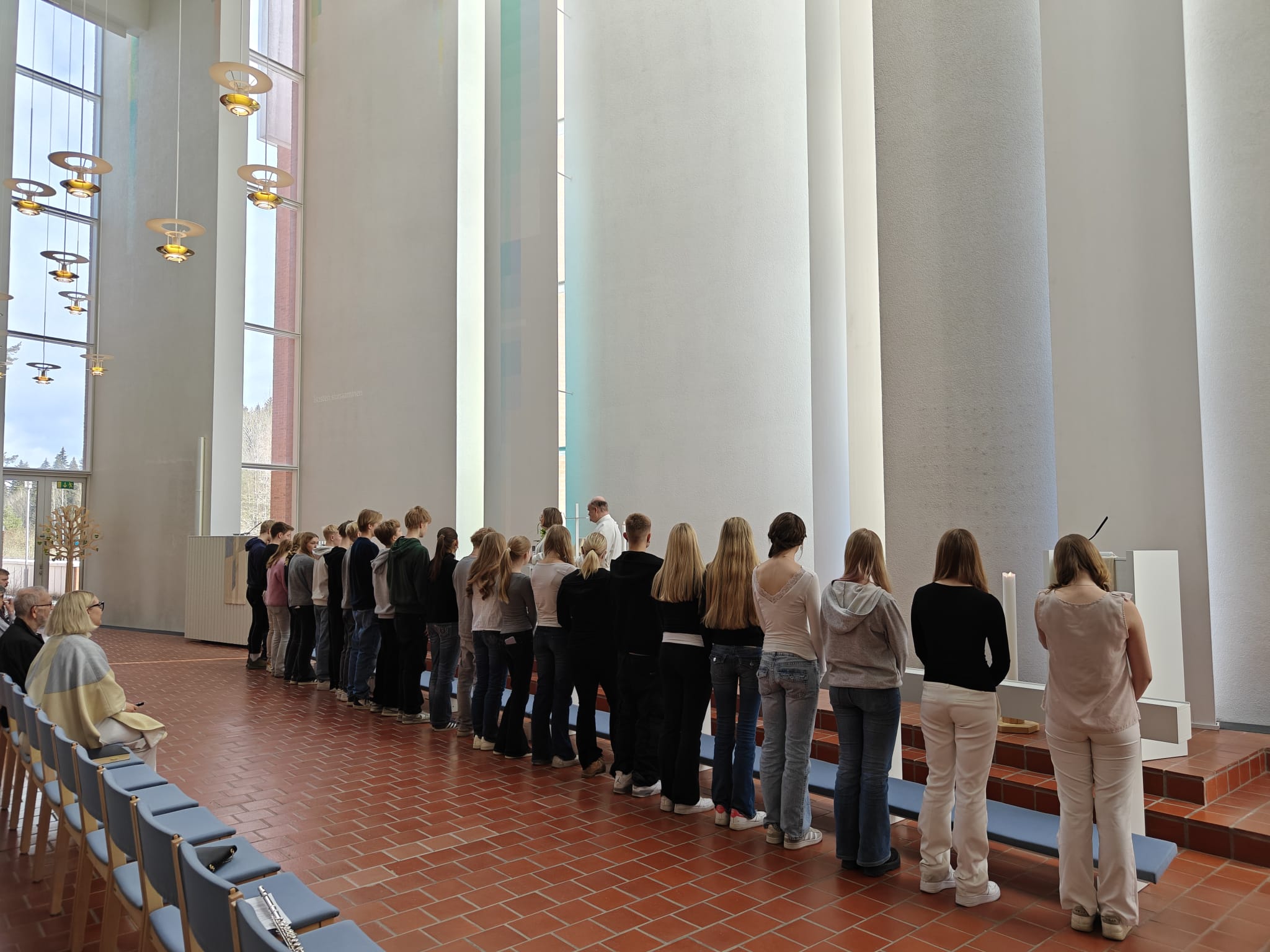 Isosia Pyhän Johanneksen kirkon alttarilla